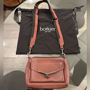 Botkier New York Maroon Leather Crossbody/Shoulder Bag